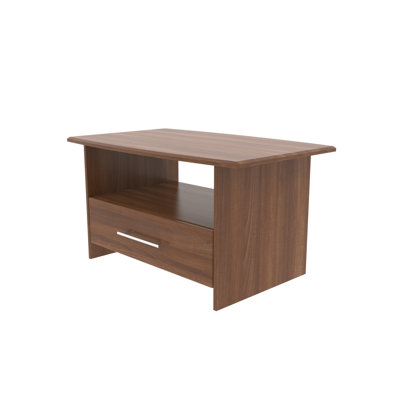 Fully Assembled Levine Side Table with Storage