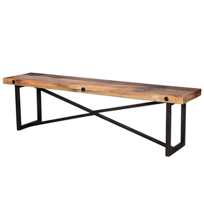Banc en bois massif Skillman