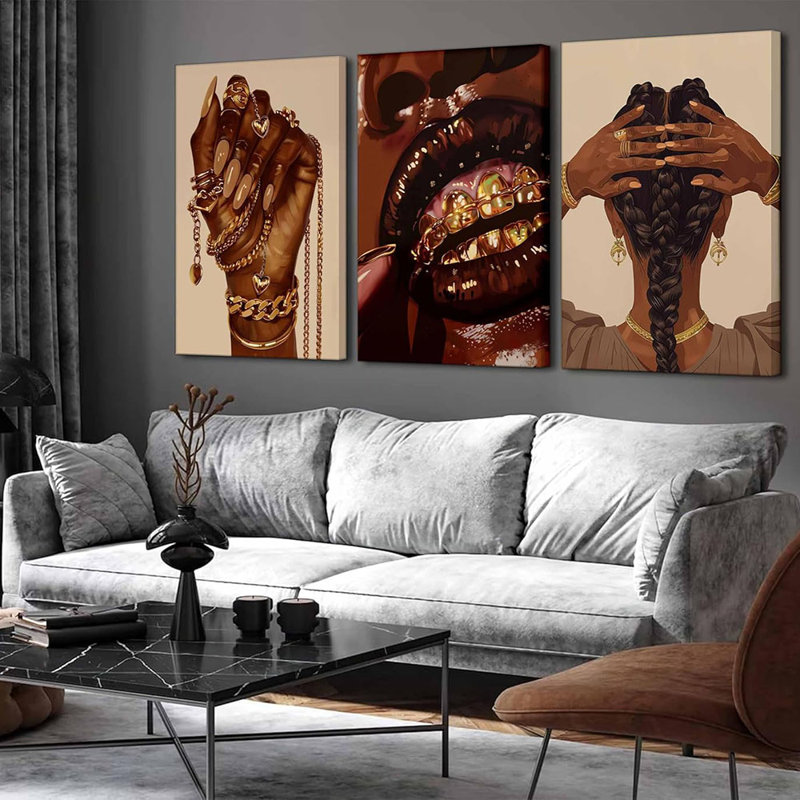 3 Piece Wrapped Canvas Print