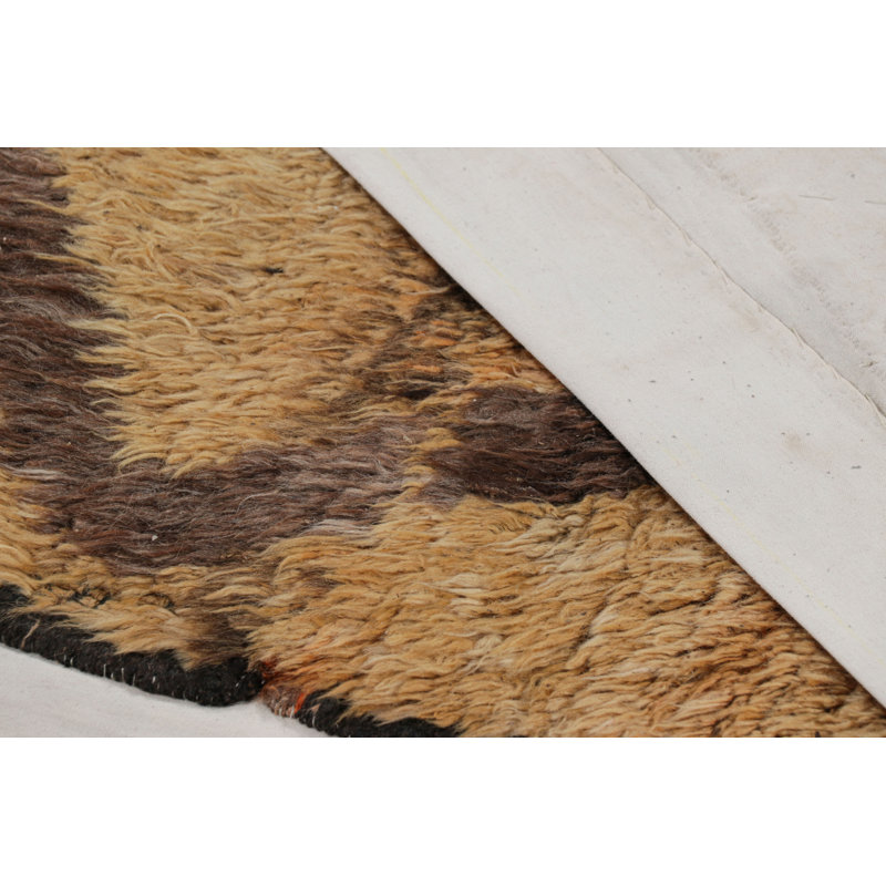One-of-a-Kind 4'3”x7'6” Hand Knotted Area Rug