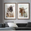 « pacifique-sensation facile » par antonyme bunjamin (abe)-ensemble de 2 reproductions d’art sur cadre photo-549558192-549558200-549562965