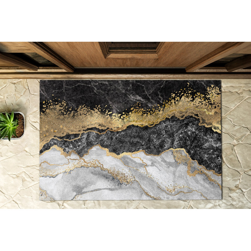 Non-Slip Outdoor Doormat, W100 x L150 cm