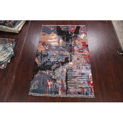 One-of-a-Kind 6'2" X 9'6" New Age Area Rug in