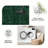 1PC Vintage Distressed Dark Emerald Woven area rugs for Living Room, Soft and Comfortable, Suitable for all seasons, easy-to-maintain, machine washable Indoor floor mat, Under Table Farmhouse suitable for Dining Area, Bedroom, Kitchen, Entryway, Home-578867037