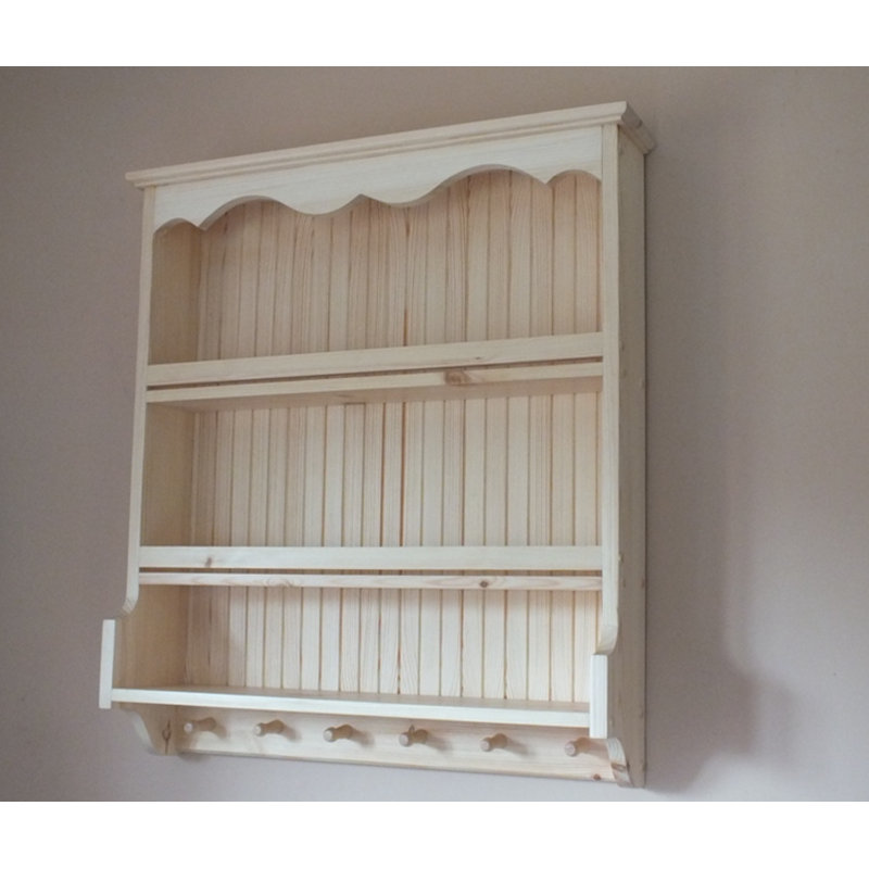 Neilton 3 Piece Solid Wood Cube Shelf