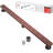 48" Linear Grid Shower Drain with Hair Strainer & Lifting Hook – Modern Stainless Steel Drain for Bathroom Showers-91833621
