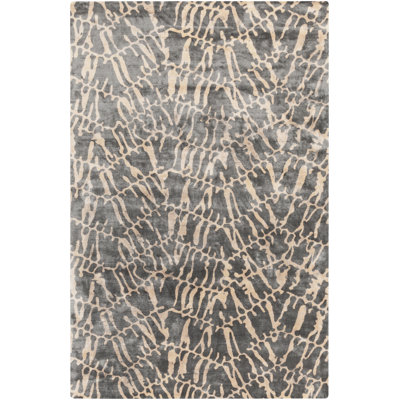 Kaymin Viscose Geometric Indoor Rug