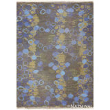 Scandinavian One-of-a-Kind Rectangle 4'2" X 5'7" Area Rug