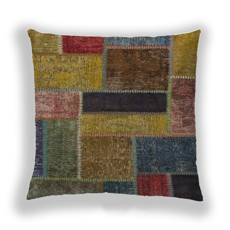 Coussin Abstract 1266, Microsuède