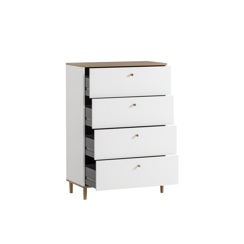 Hilda 80 cm W Chest of 4 Drawers