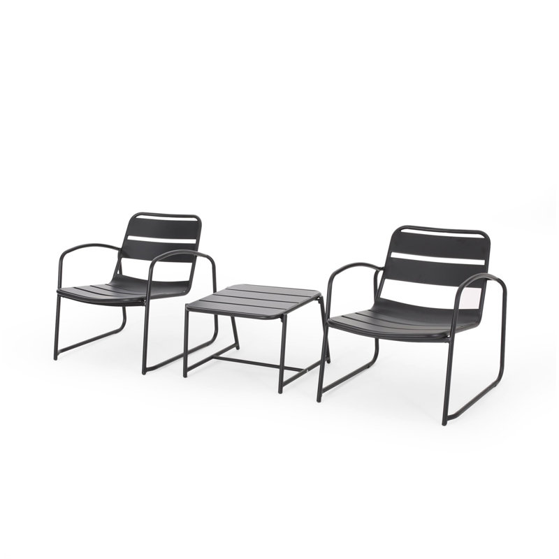 CONRAD CHAT ENSEMBLE, Noir mat