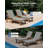 Outdoor Chaise Lounge Seat/Back Cushion - Waterproof, Fade-Resistant-255869070