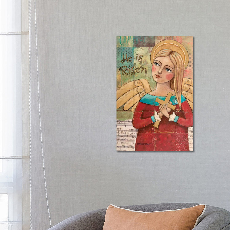 He Is Risen by Teresa Kogut - Painting on Canvas, Wrapped Canvas, 66.04cm H x 45.72cm W x 1.91cm D