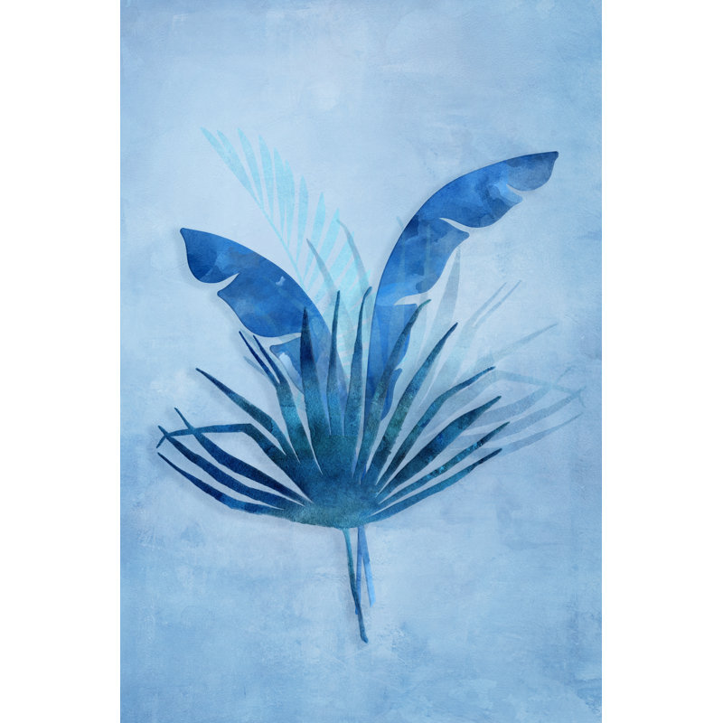 Tropical Night In Blue II by Andrea Haase - Wrapped Canvas Print, 46cm H x 30cm W x 3.8cm D