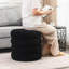 18-Inch Height Round Storage Ottoman-458697694
