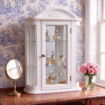 Armoire vitrine murale Pascual