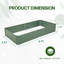 Galvanized Steel Raised Garden Bed-811543419