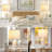 22" Coastal Textured Touch Control Table Lamps with Dual USB Ports and Bulbs-1430272075