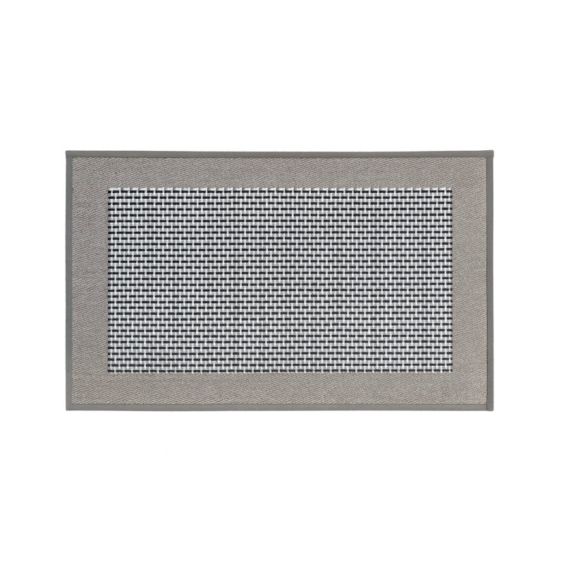 Kitchen Mat, Silver/Gray