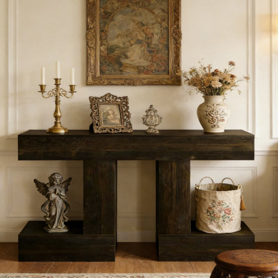Mid Century Console Table