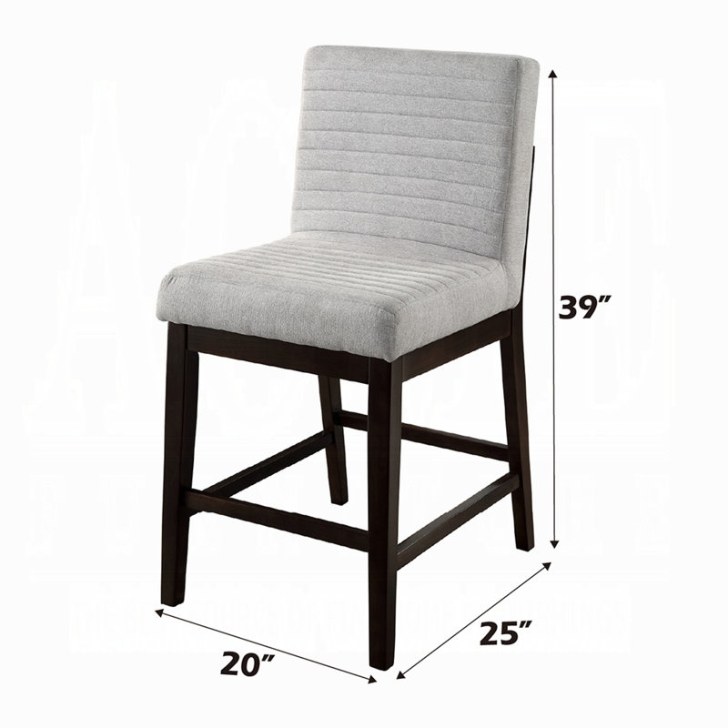 Tabouret de comptoir rembourré Eyna