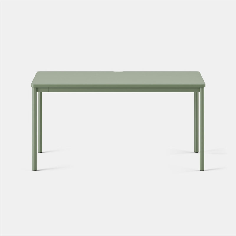 Daily Desk, 28.5" H x 58" W x 27" D, Sage, Sage