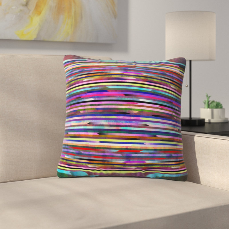 Mexicali Indoor/Outdoor Throw Pillow, 16" x 16"