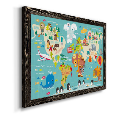 " Children's World Map "