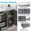Meuble-lavabo 36 po avec lavabo en céramique-176707160-176707141