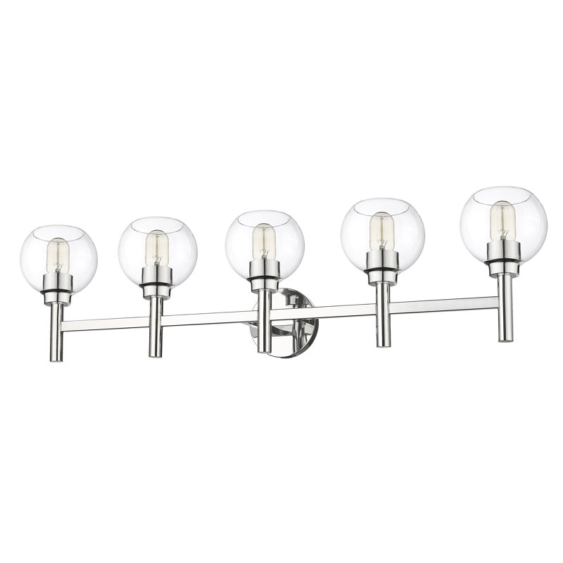Lavern 5 - Light Dimmable Vanity Light, Chrome
