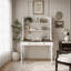 Bureau Mid-Century avec rehausse et tablettes de rangement-850136955