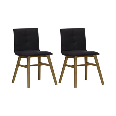 Mcintosh Tufted Fabric Upholstered Dining Chair