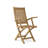 TROPICO FOLDING ARMCHAIR (2-PC)