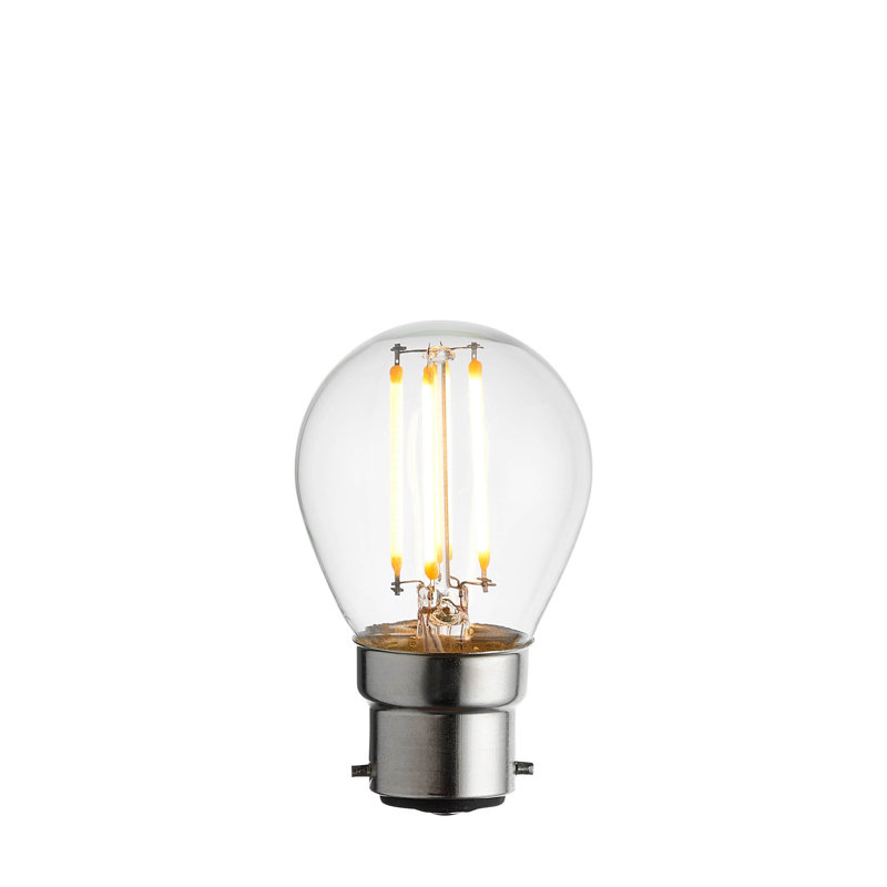 Golf 4W LED B22 Warm White Lightbulb