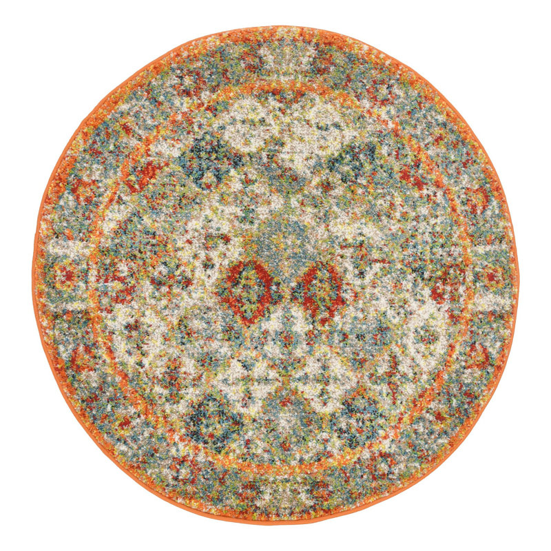 Tapis oriental Walmoor, Rond 3 pi 3 po