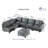 Breseis Upholstered L-Shaped Sectional Reversible-1758276903