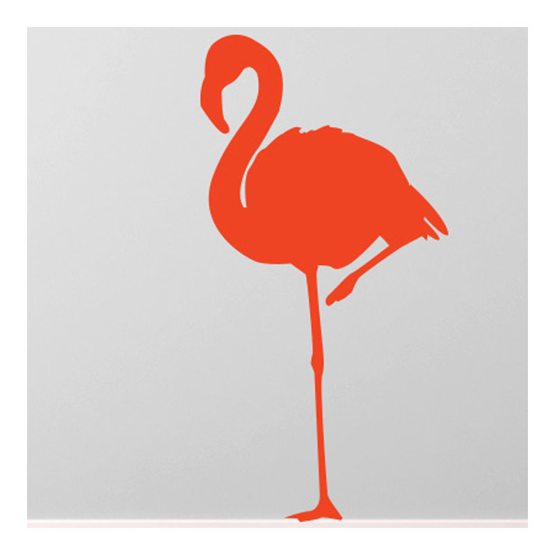 Animals Wall Decal, Orange, Medium
