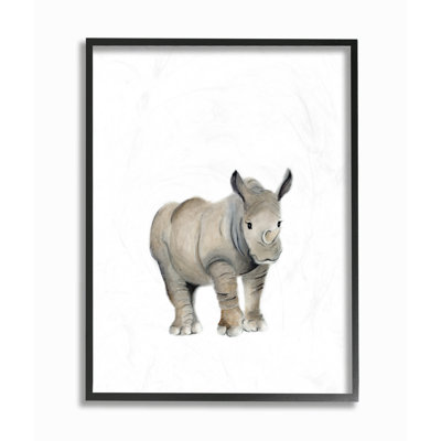 Art sur toile Gupton «Rhino Animal»