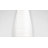 Ginerva 50" White Paper Floor Lamp