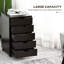Modern 5 Drawer File Cabinet, Storage Organizer Filing Cabinet