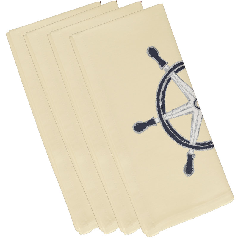 Ensemble de serviettes 4 pièces Aksel, Jaune