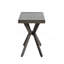 Table en aluminium coulé