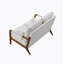 Causeuse en velours 49,01 po Jeorgi