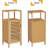 Jannali Solid Wood Linen Cabinet