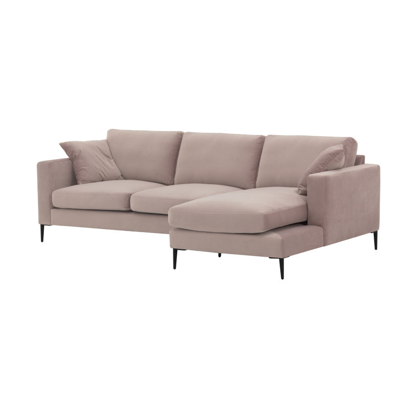 Bansom 3 Seater Corner Sofa , Flamingo, Right Hand Facing