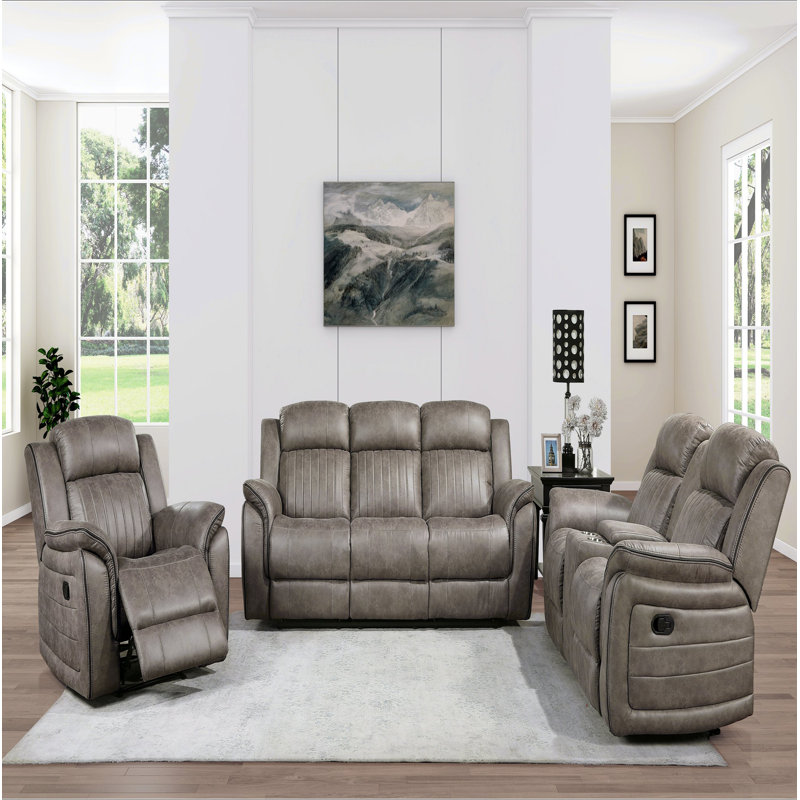 Fauteuil inclinable 1 pièce Classic Sandy Brown, Manual - Push Back, Sable
