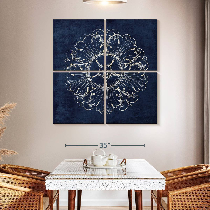 Rosette VI Indigo