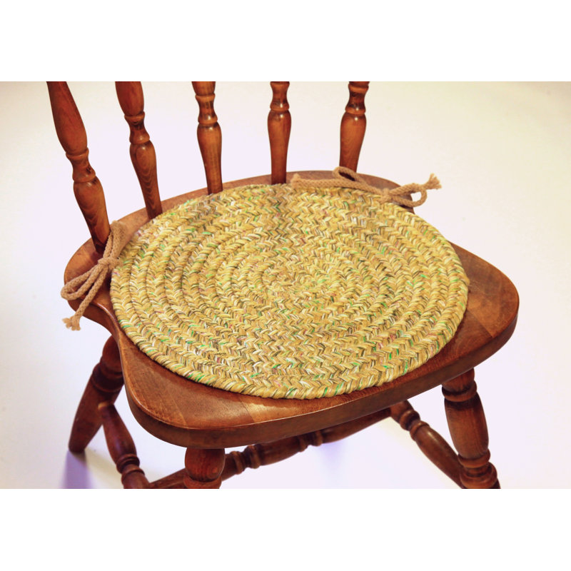 Seline Outdoor 0.5'' Dining Chair Chair Pad, Tan