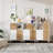 Modern Narrow Bathroom Floor Cabinet: Smooth Sliding Door & Adjustable Shelves