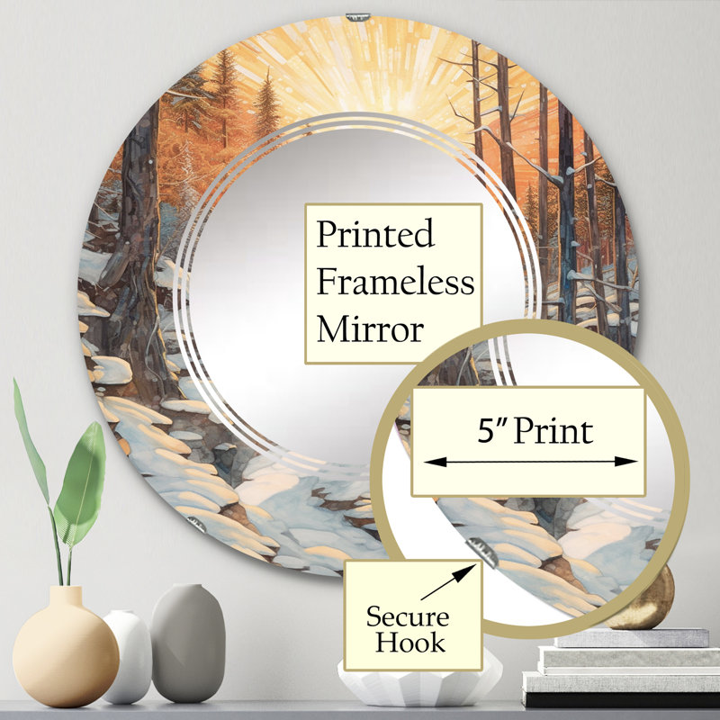 Miroir Zoilla, 24 po x 24 po